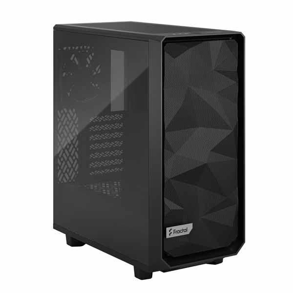 Fractal Design Meshify 2 Compact Black TG Light Ti...