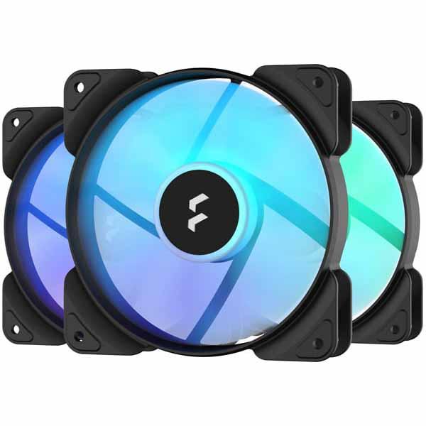 Fractal Design Aspect 12 RGB Black Frame 3-Pack デイ...