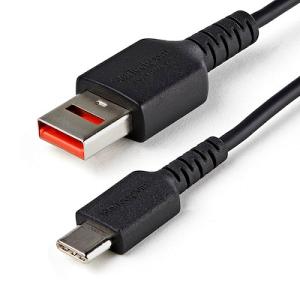 StarTech USB充電特化ケーブル/1m/USB-A[オス]-USB-C[オス]/USBデータ...