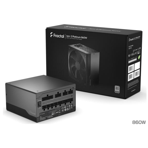 Fractal Design Ion+ 2 Platinum 860W 電源ユニット｜FD-P-IA...
