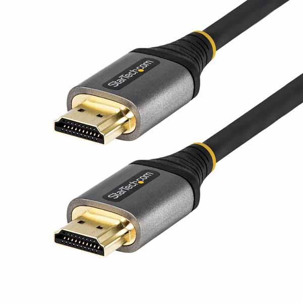 StarTech 8K対応HDMI 2.1ケーブル / 1m / 48Gbps対応ウルトラハイスピー...