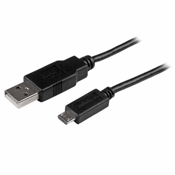 StarTech マイクロUSB充電ケーブル 50cm/USB-A(4ピン オス)-USB Micr...