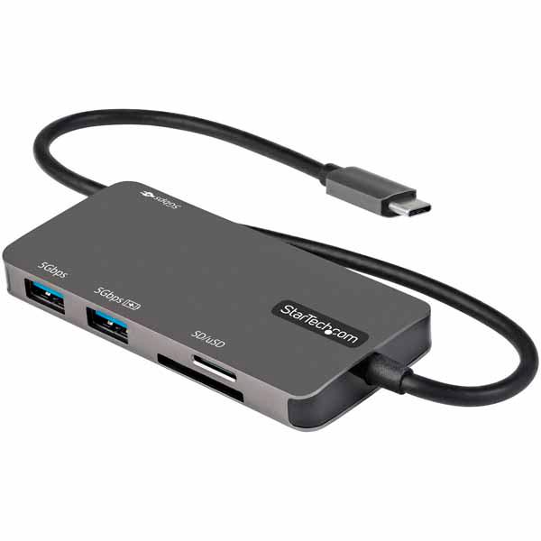 StarTech USB Type-Cマルチ変換アダプター/4K HDMI/100W USB PD/...