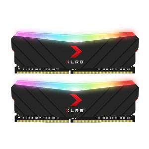 PNY XLR8 16GB DDR4 4400MHz LONGDIMM RGB ブラック MD16GK2D4440019XRGB