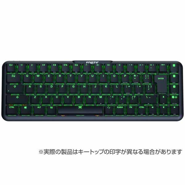 FnaticGear STREAK65 JP FNATIC SPEEDキースイッチ採用 日本語配列の...