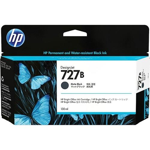 HP HP727B インクカートリッジ マットブラック 130ml｜3WX13A