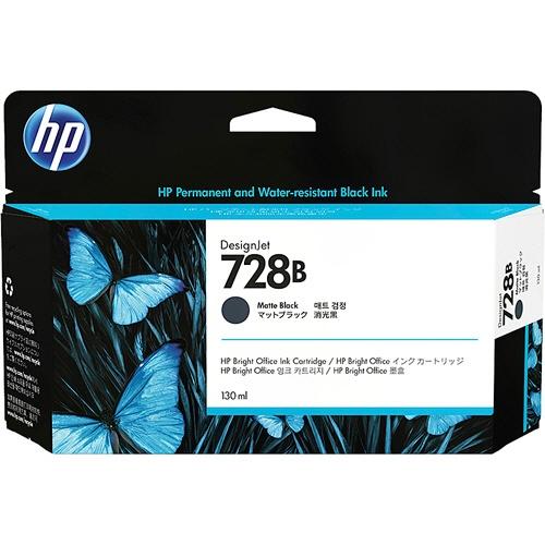 HP HP728B インクカートリッジ ブラック 130ml｜3WX26A