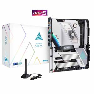 ASRock Z690 AQUA モノブロック型水冷ブロック採用 E-ATXマザーボード