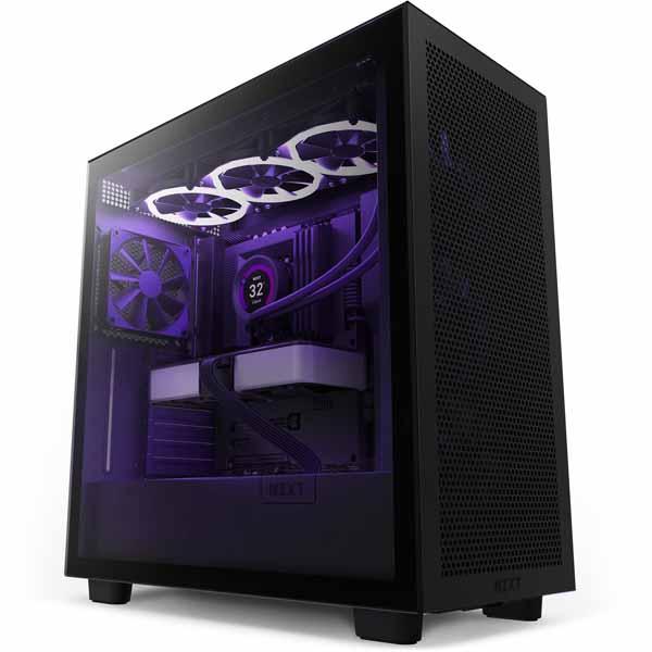 NZXT H7 Flow ミドルタワーエアフローケース [ブラック]｜CM-H71FB-01