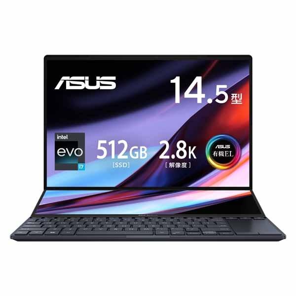 ASUS Zenbook Pro 14 Duo UX8402ZA ノートパソコン/テックブラック/1...