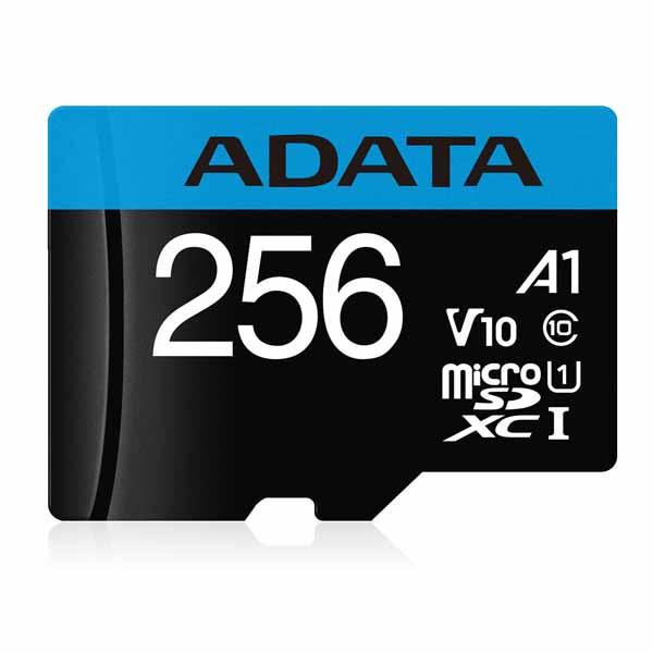ADATA microSDXCメモリーカード 256GB U1 C10 A1｜AUSDX256GUI...