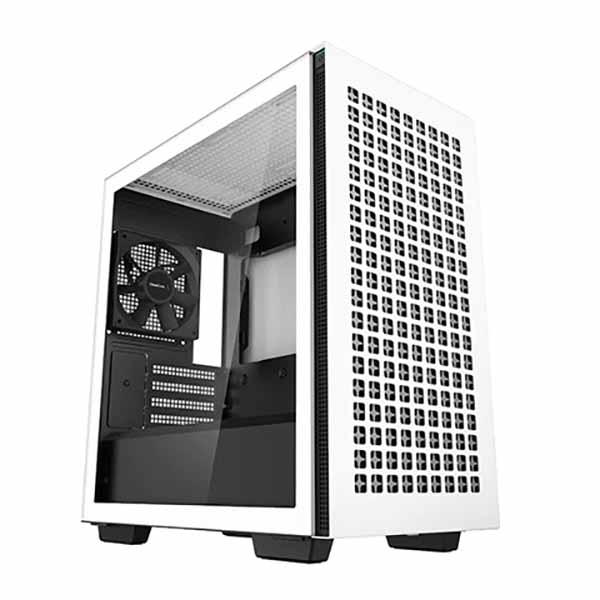 Deepcool CH370 WH 洗練された小型な MicroATXケース ホワイト｜R-CH37...