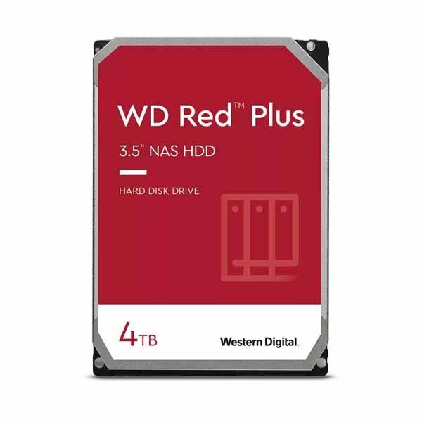 WesternDigital Red Plus NAS HDD 容量4TB SATA6Gb/s 54...