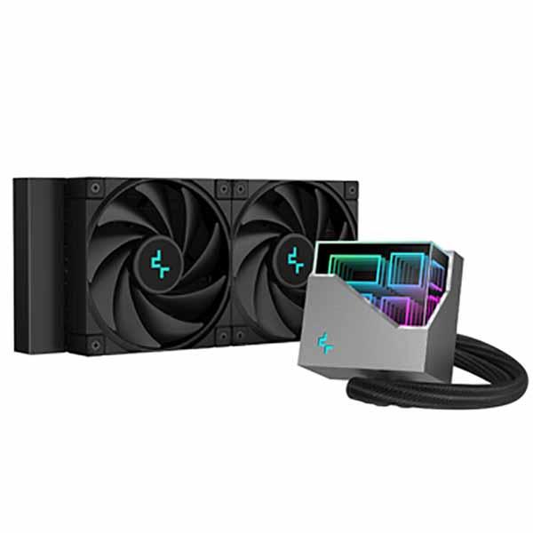Deepcool LT520 オールインワン水冷CPUクーラー FK120 ファンx2｜R-LT52...