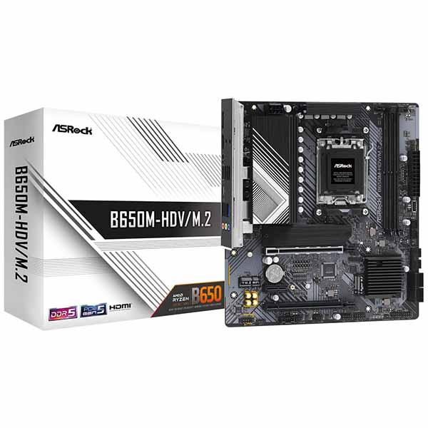 ASRock B650M-HDV/M.2 AMD B650チップセット搭載 コストパフォーマンスに優...