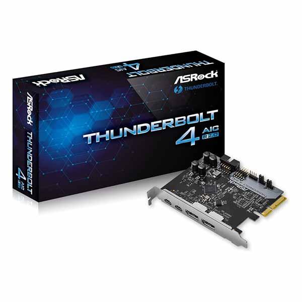 ASRock Thunderbolt 4 AIC R2.0 Intel JHL8540コントローラ搭...