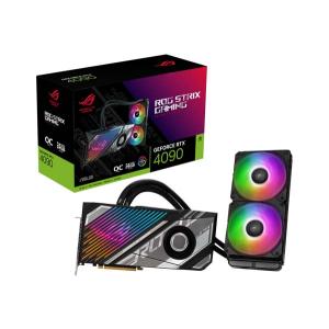 ASUS NVIDIA GeForce RTX4090 24 GB GDDR6X 水冷仕様 グラフィックボード｜ROG-STRIX-LC-RTX4090-O24G-GAMING