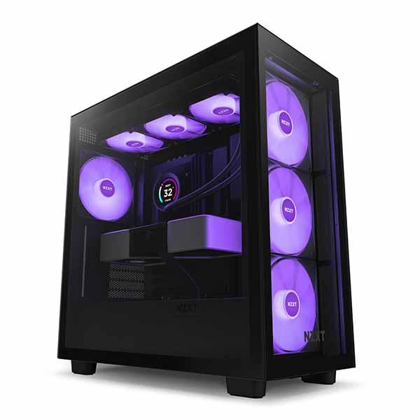 NZXT H7 Elite プレミアム ATX ミドルタワーケース [Black] ブラック｜CM-...