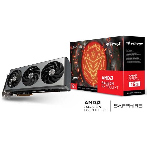 Sapphire NITRO+ Radeon RX 7800 XT GAMING OC 16GB G...