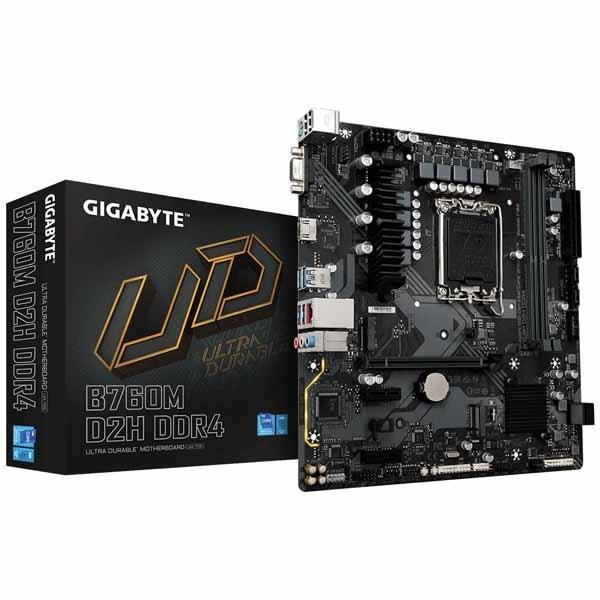 【アウトレット特価・新品】GIGABYTE B760M D2H DDR4 第13 &amp; 12世代 In...