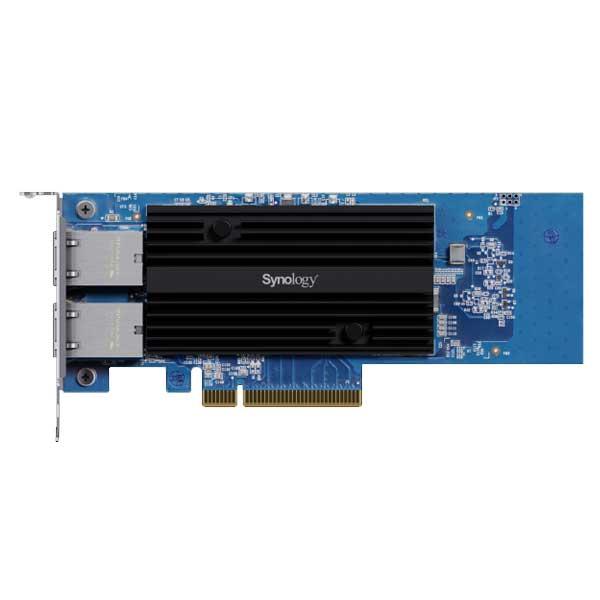 Synology デュアルポート10GbE 10GBASE-Tアドインカード｜E10G30-T2