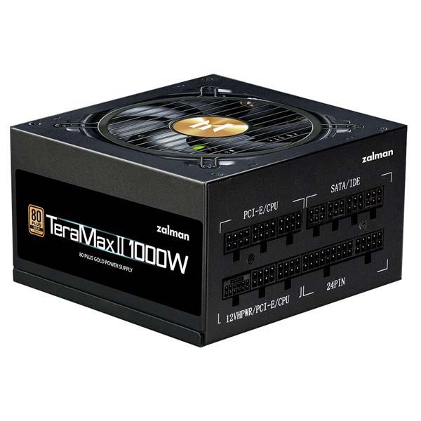 ZALMAN ZM1000-TMX2 電源ユニット 1000W 80PLUS GOLD認定 ブラック...