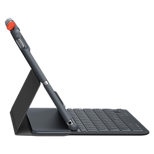 ロジクール SLIM FOLIO iPad 第7世代対応 ボタン電池式 Keyboard付きCase...