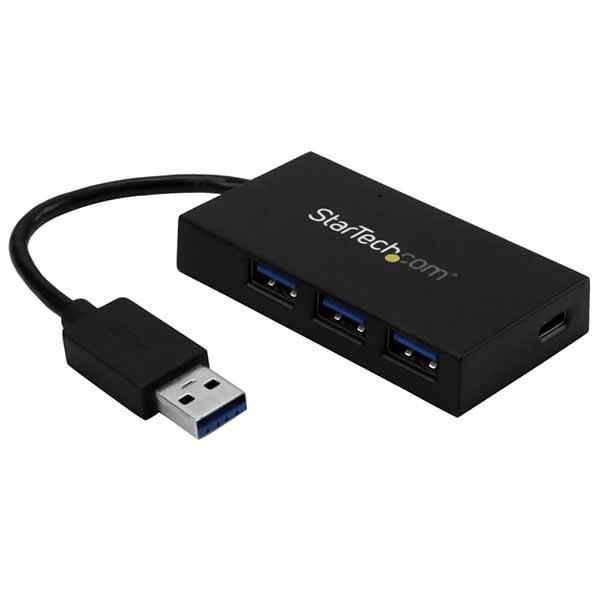 StarTech 4ポートUSB 3.0ハブ USB A - 3x USB A/ 1x USB-C ...