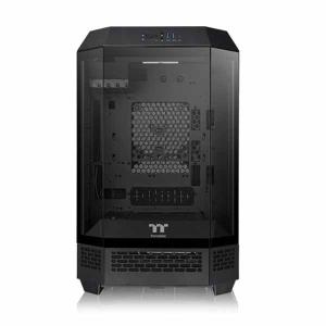 Thermaltake The Tower 300 Black 八角柱デザインのミニタワー型PCケース ブラック｜CA-1Y4-00S1WN-00の商品画像