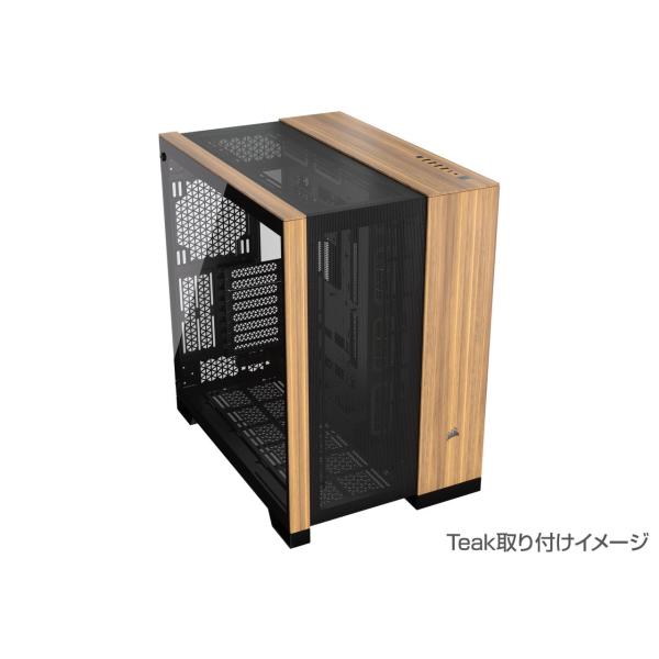 Corsair 6500 Series Wooden Deco Panel Kit, Teak 木製...