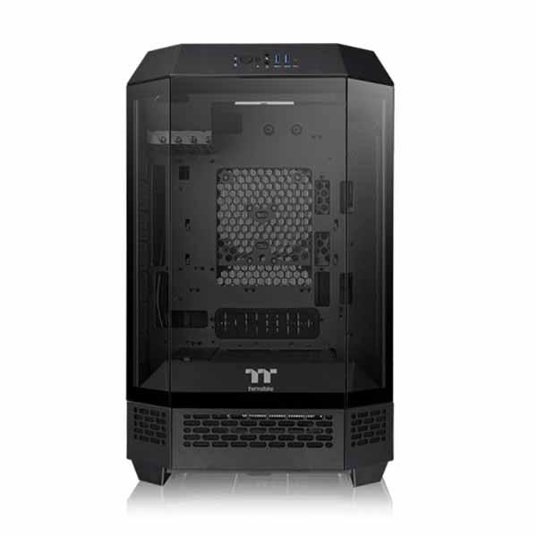 【アウトレット特価・新品】Thermaltake The Tower 300 Black 八角柱デザ...