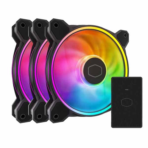 Cooler Master MasterFan MF120 Halo2 3in1 デュアルループ L...