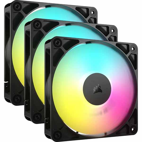 Corsair RS120 ARGB Triple Fans デイジーチェーン接続対応 RGBファン...