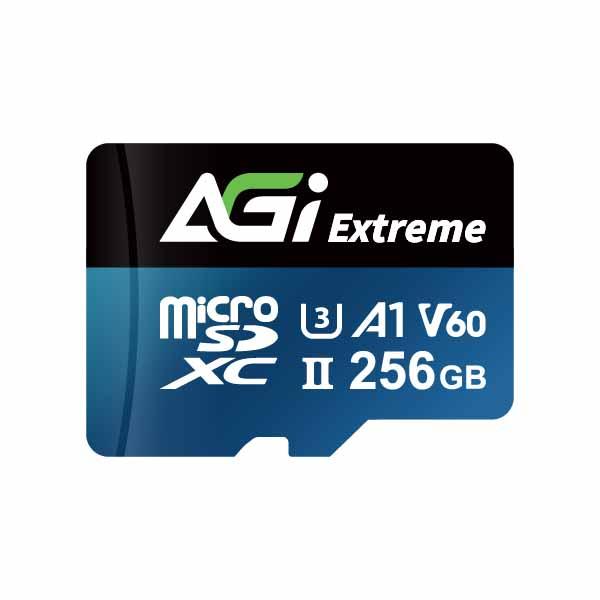 AGI TF238 Micro SDXC 256GB UHS-II U3 V60 A1 R/W up...