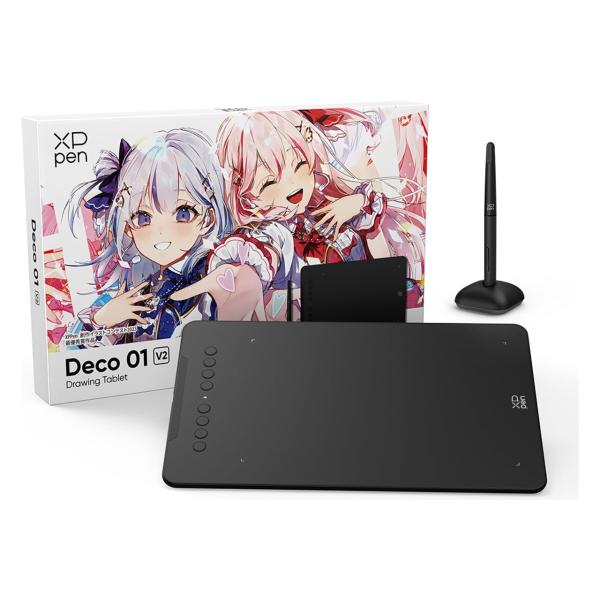 XP-PEN Deco01V2 10×6.25インチ ペンタブレット｜ITDT1060_JP