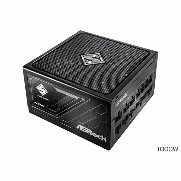 ASRock Steel Legend 1000w 80PLUS ・Cybenetics PLATI...