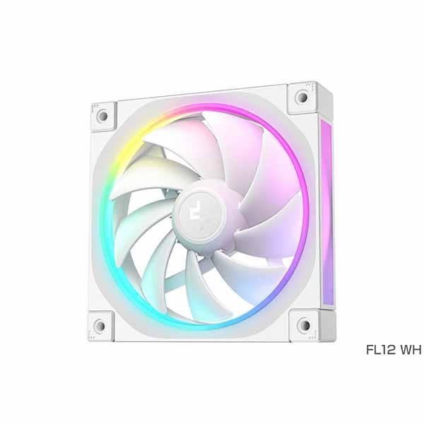 Deepcool FL12 WH 120mmファン ホワイト｜R-FL12-WHAPN1-G