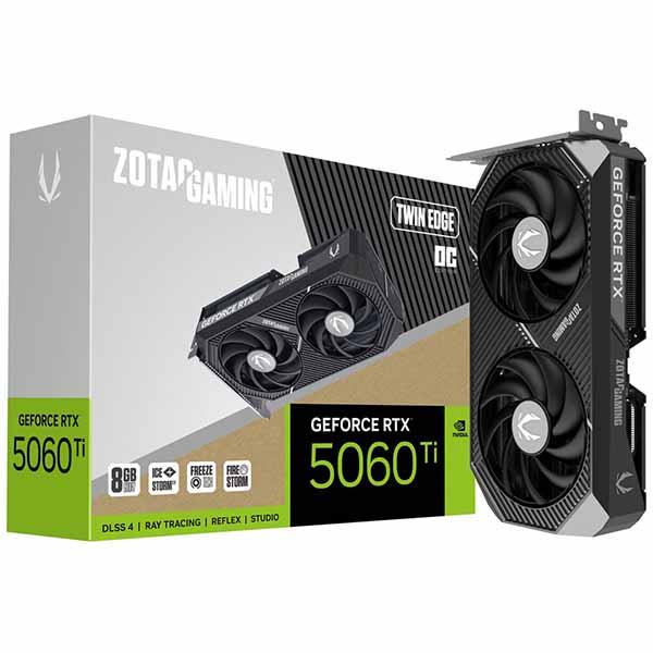 ZOTAC GAMING GeForce RTX 5060 Ti 8GB Twin Edge OC ...