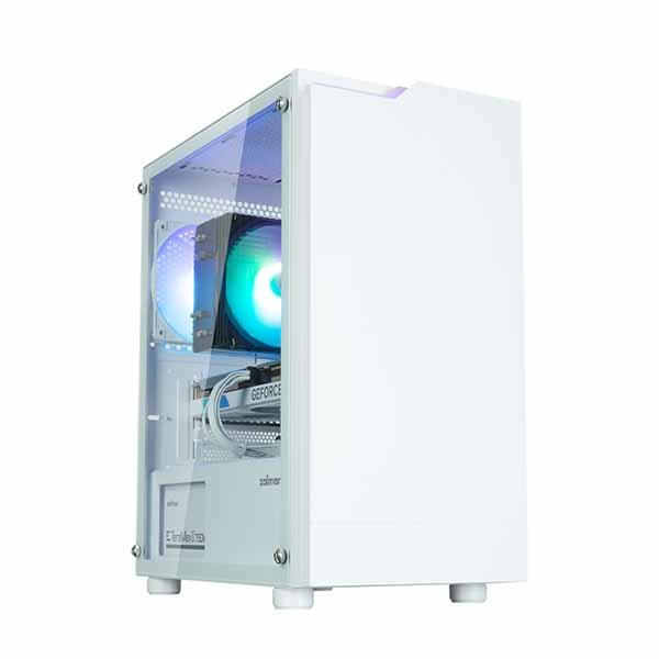 【アウトレット特価・新品】ZALMAN T4 PLUS White ミニタワー型PCケース ホワイト...