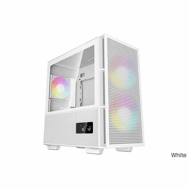 Deepcool CH360 DIGITAL WH ミニタワー型PCケース ホワイト｜R-CH360...