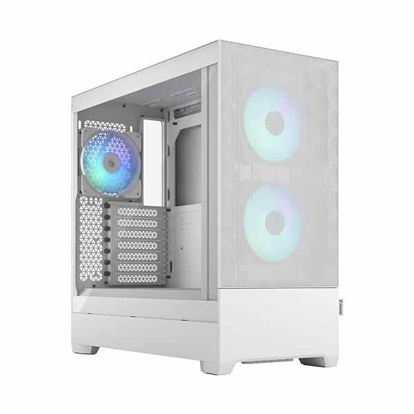 Fractal Design Pop Air RGB White TG Clear Tint ミドル...