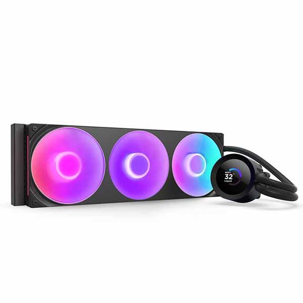 NZXT Kraken Plus 360 RGB v2(Black) 360mm RGB AIO液体...
