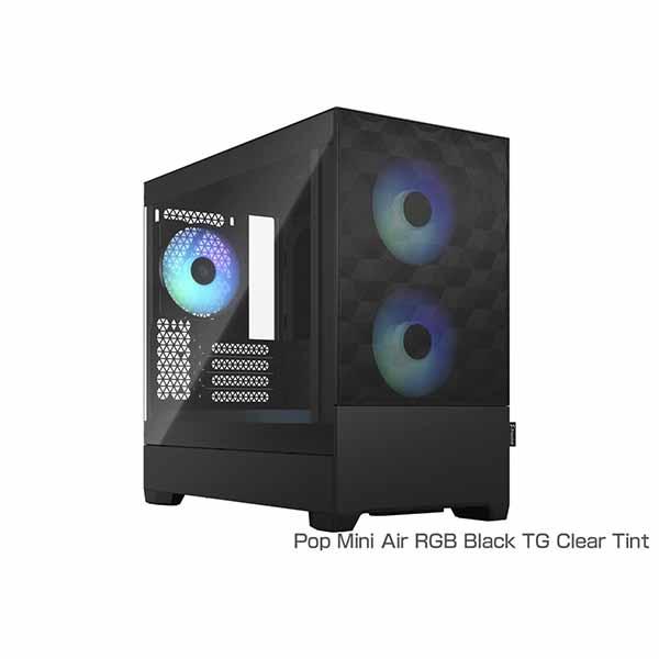 【アウトレット特価・新品】Fractal Design Pop Mini Air RGB Black...