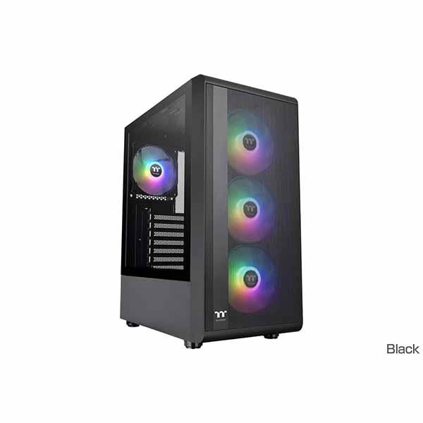 【アウトレット特価・新品】Thermaltake S200 TG ARGB Plus ミドルタワー型...
