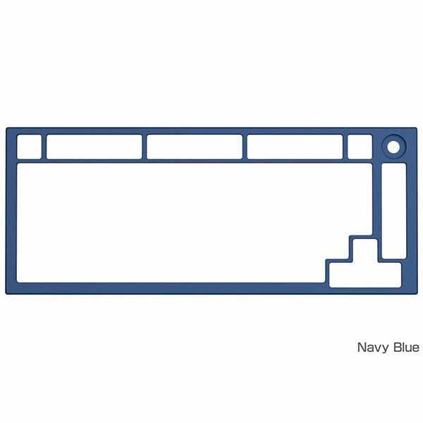 Glorious GMMK PRO 75% Alternative Top Frame - Navy...