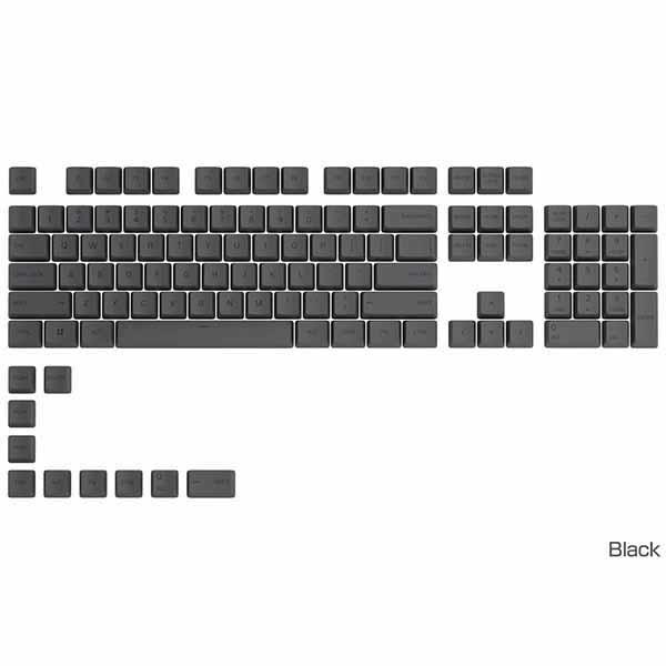 Glorious PBT Black Key Caps キーキャップセット ブラック｜GLO-KC-...