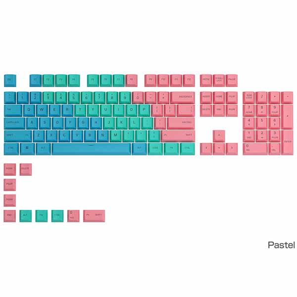 【アウトレット特価・新品】Glorious PBT Pastel Key Caps キーキャップセッ...