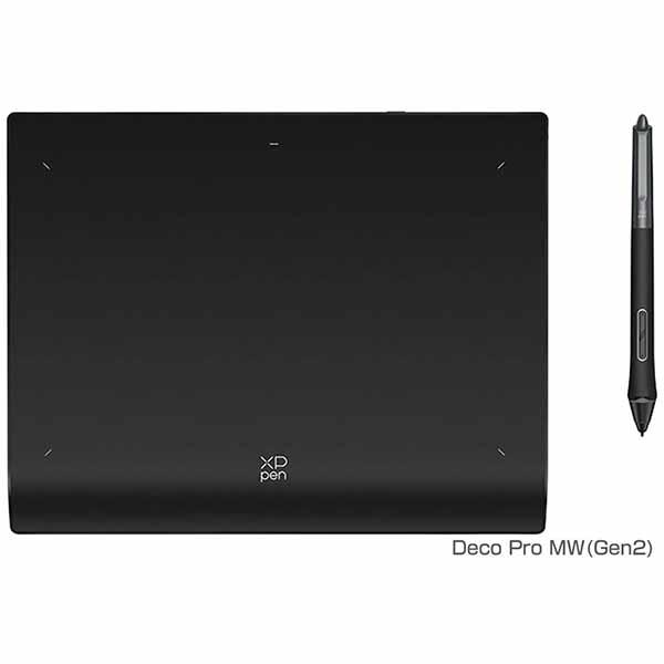 XP-PEN Deco Pro LW(Gen2) ペンタブレット Bluetooth接続対応 ブラッ...