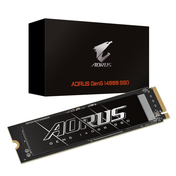 GIGABYTE AORUS Gen5 14000 SSD 容量1TB M.2(2280) 3D T...
