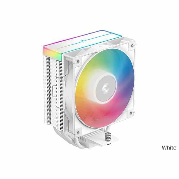 Deepcool AG400 WH ARGB V2 CPUクーラー 220W TDP 高効率120m...